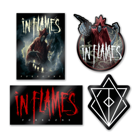 Foregone von In Flames - Sticker Set jetzt im In Flames Store
