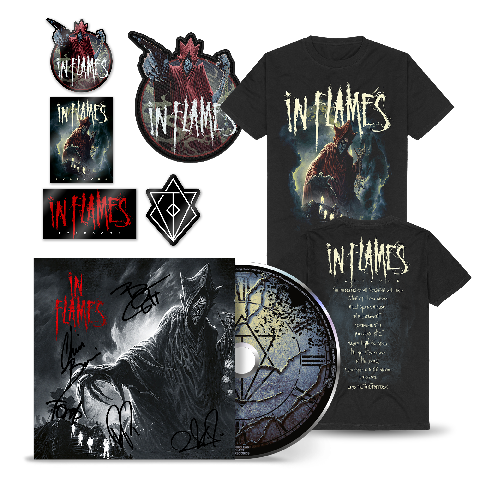 Foregone by In Flames - Signed Digipack CD + T-Shirt Bundle - shop now at In Flames store