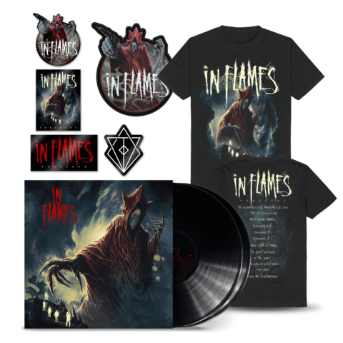 Foregone by In Flames - Signed Black 2LP + T-Shirt Bundle - shop now at In Flames store